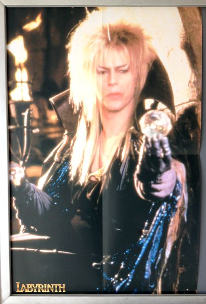 Cinema Poster: LABYRINTH 1986 (Jareth Double Crown) David Bowie Jennifer Connelly