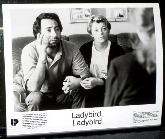 LADYBIRD, LADYBIRD: Publicity Still LB-1 Couple on Sofa 