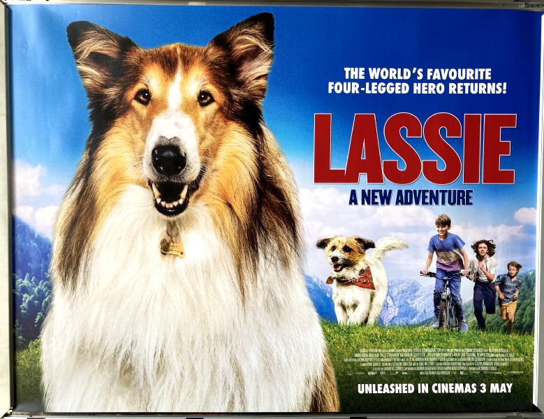 Cinema Poster: LASSIE A NEW ADVENTURE 2024 (Quad) Katharina Schttler