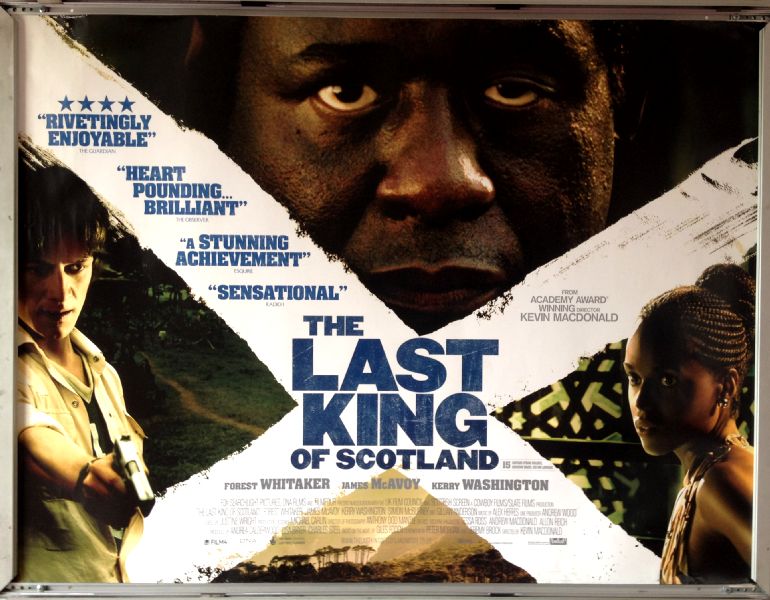 Cinema Poster: LAST KING OF SCOTLAND, THE 2007 (Quad) Forest Whitaker