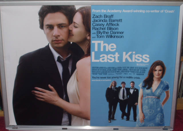 LAST KISS, THE: Main UK Quad Film Poster
