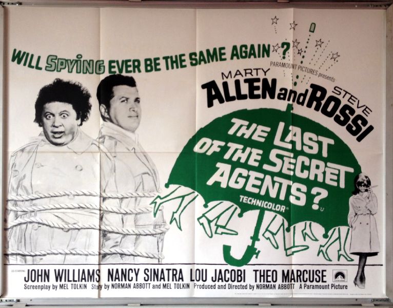 Cinema Poster: LAST OF THE SECRET AGENTS, THE 1966 (Quad) Marty Allen Cinema Poster: LAST OF THE SECRET AGENTS, THE 1966 (Quad) Marty Allen