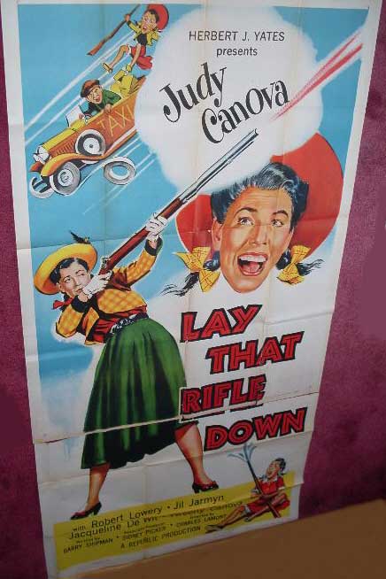 LAY THAT RIFLE DOWN: American 3 Sheet Film Poster 