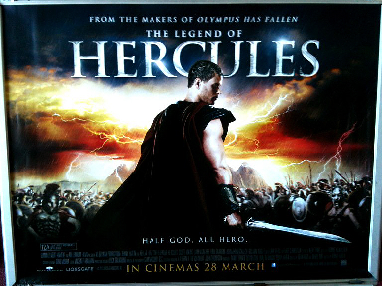 LEGEND OF HERCULES, THE: UK Quad Film Poster LEGEND OF HERCULES, THE: UK Quad Film Poster