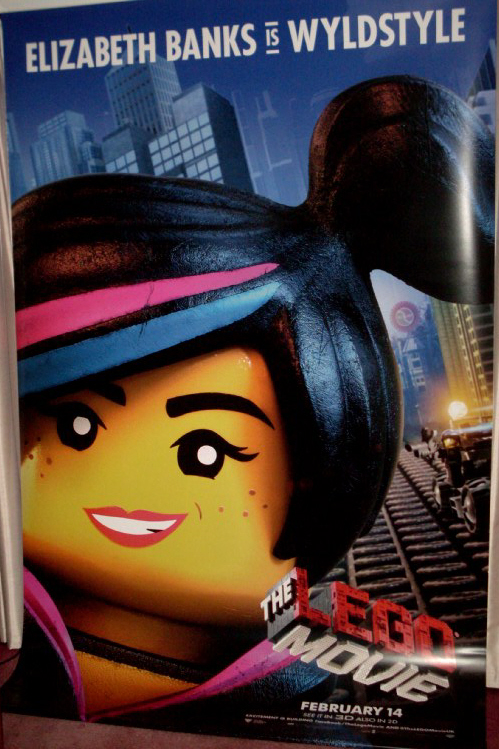 LEGO MOVIE, THE: Wyldstyle UK Cinema Banner