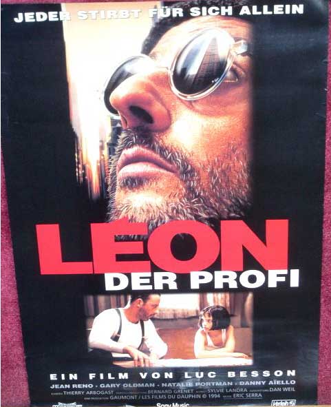 LEON: German Film Poster LEON: German Film Poster