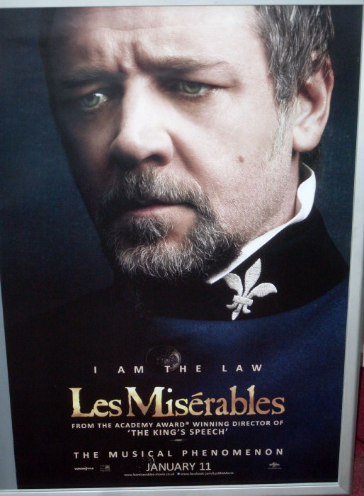 LES MISERABLES: Javert One Sheet Film Poster