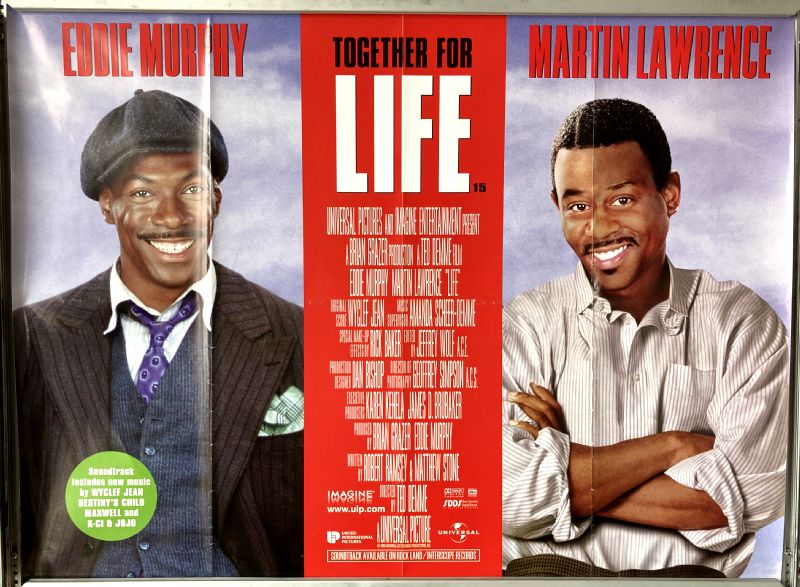 Cinema Poster: LIFE 1999 (Quad) Eddie Murphy Martin Lawrence Obba Babatund