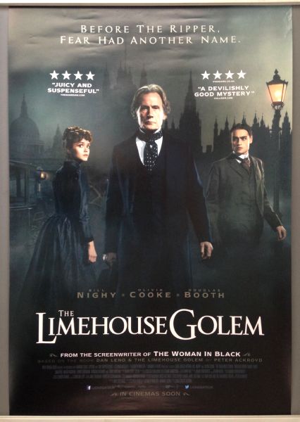 Cinema Poster: LIMEHOUSE GOLEM, THE 2017 (One Sheet) Olivia Cooke Bill Nighy