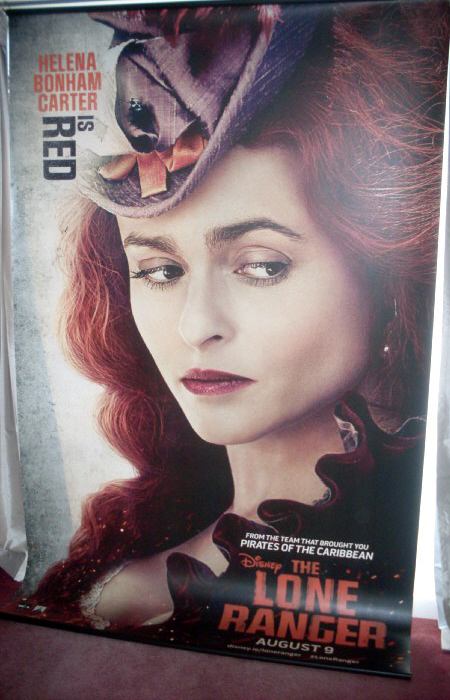 LONE RANGER, THE: Red/Helena Bonham Carter Cinema Banner