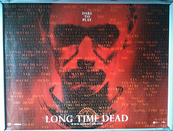 LONG TIME DEAD: Advance UK Quad Film Poster