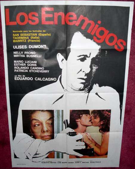 LOS ENEMIGOS: Argentinian Film Poster 