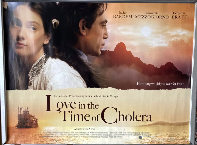 Cinema Poster: LOVE IN THE TIME OF CHOLERA 2008 (Quad) Javier Bardem