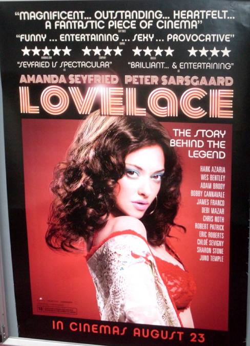 LOVELACE: One Sheet Film Poster LOVELACE: One Sheet Film Poster