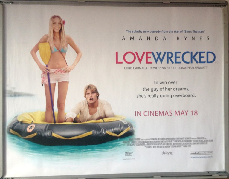 LOVEWRECKED: Main UK Quad Film Poster