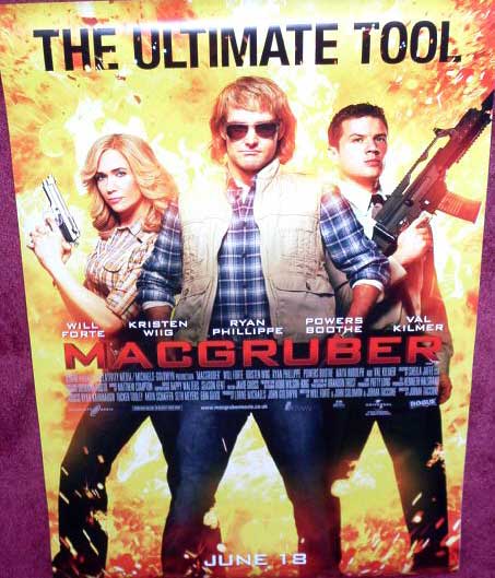 Cinema Poster: MACGRUBER 2010 (One Sheet) Will Forte Kristen Wiig Val Kilmer