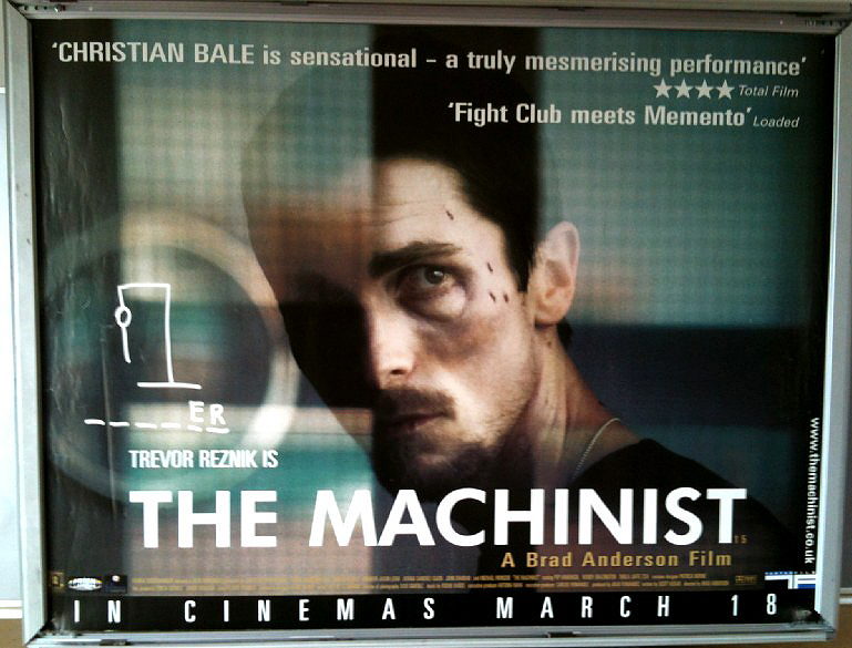 MACHINIST, THE: UK Quad Film Poster