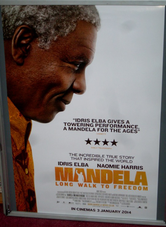 MANDELA LONG WALK TO FREEDOM: One Sheet Film Poster