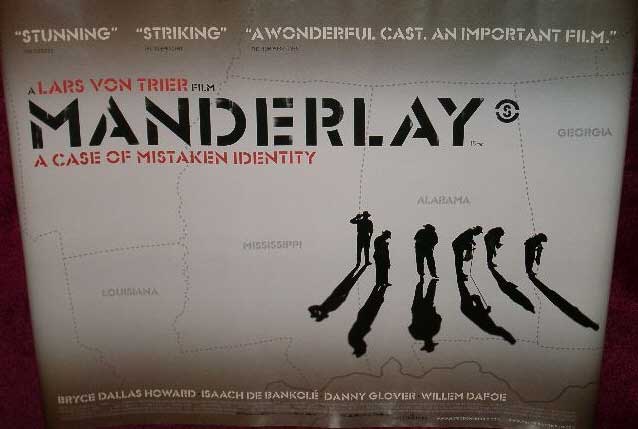 MANDERLAY: UK Quad Film Poster
