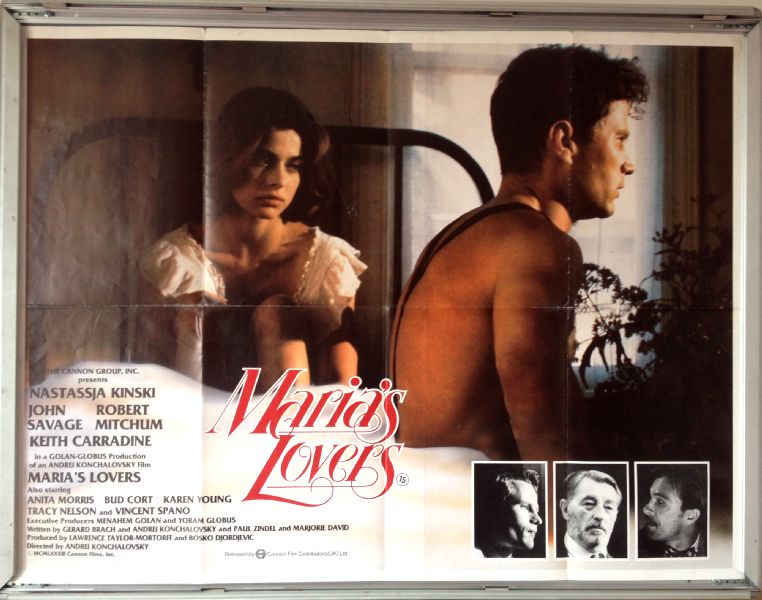 Cinema Poster: MARIA'S LOVERS 1984 (Quad) Nastassja Kinski John Savage