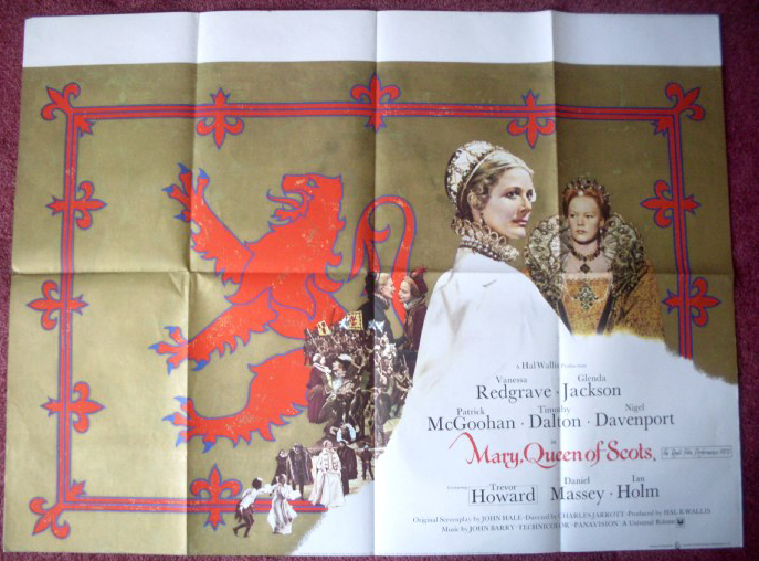 MARY QUEEN OF SCOTS: UK Quad Film Poster MARY QUEEN OF SCOTS: UK Quad Film Poster