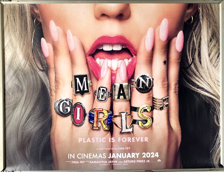 Cinema Poster: MEAN GIRLS 2024 (Advance Quad) Angourie Rice Rene Rapp