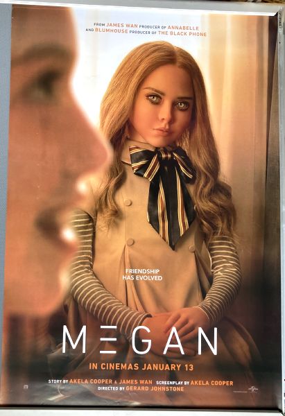 Cinema Poster: MEGAN 2023 (One Sheet) Amie Donald Violet McGraw Allison Williams