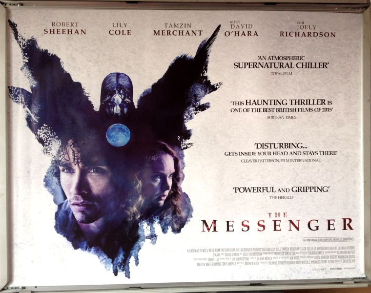Cinema Poster: MESSENGER, THE 2015 (Quad) Robert Sheehan Joely Richardson