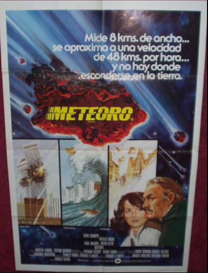 METEOR: Spanish One Sheet Film Poster METEOR: Spanish One Sheet Film Poster