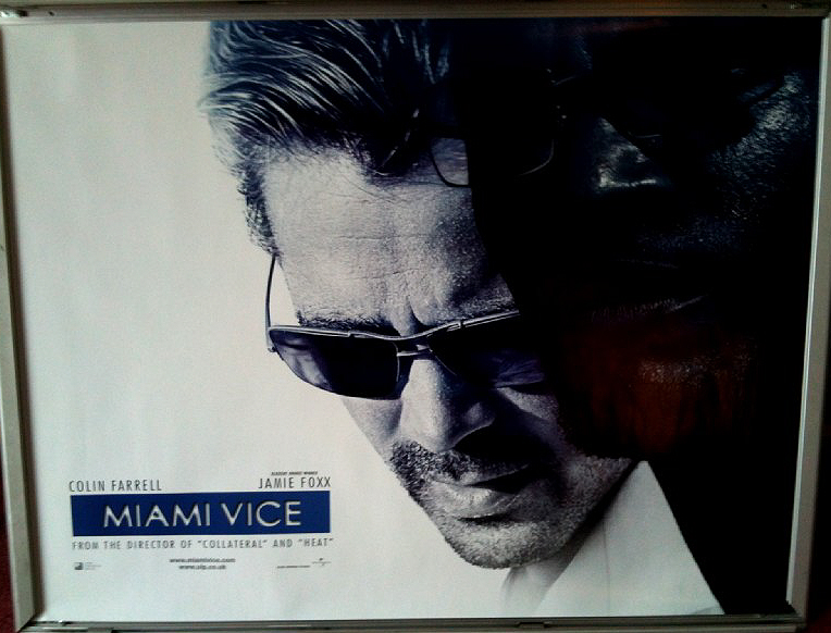 MIAMI VICE: Advance UK Quad Film Poster