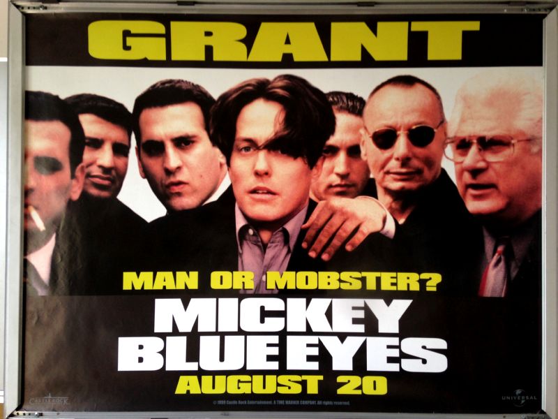 Cinema Poster: MICKEY BLUE EYES 1999 (Advance Quad) Hugh Grant