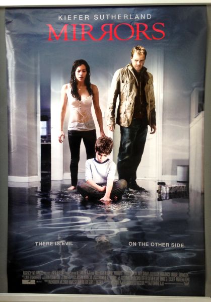 Cinema Poster: MIRRORS 2008 (One Sheet) Kiefer Sutherland Paula Patton Cinema Poster: MIRRORS 2008 (One Sheet) Kiefer Sutherland Paula Patton