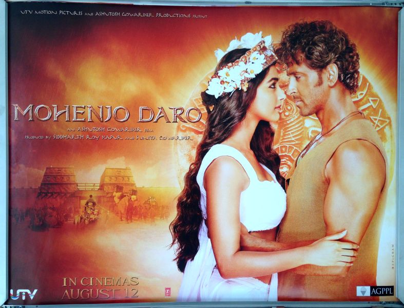 Cinema Poster: MOHENJO DARO 2016 (Quad) Hrithik Roshan Pooja Hegde Kabir Bedi Cinema Poster: MOHENJO DARO 2016 (Quad) Hrithik Roshan Pooja Hegde Kabir Bedi