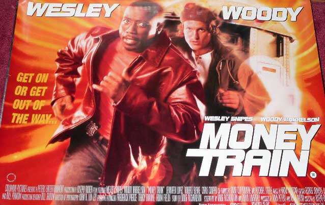 MONEY TRAIN : Main UK Quad Film Poster