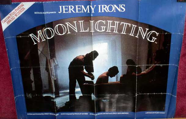 MOONLIGHTING: UK Quad Film Poster