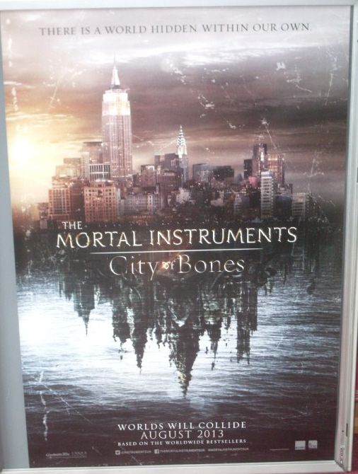 MORTAL INSTRUMENTS CITY OF BONES: Advance One Sheet Film Poster