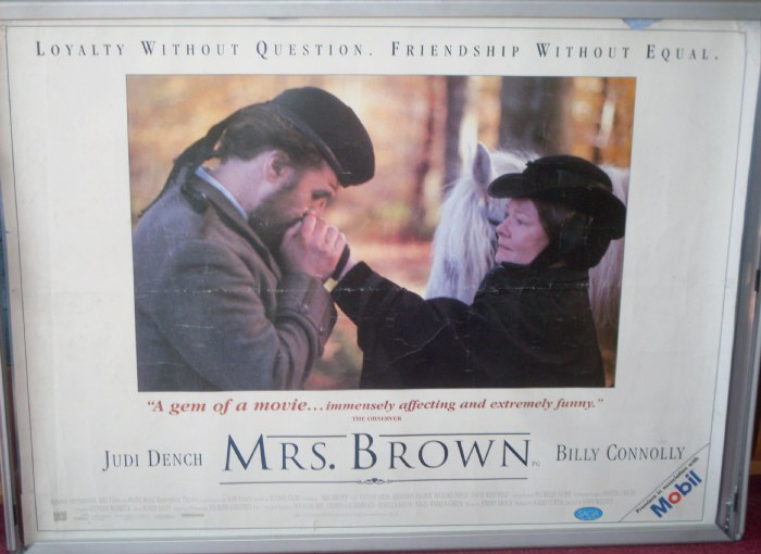 MRS BROWN: UK Quad Film Poster