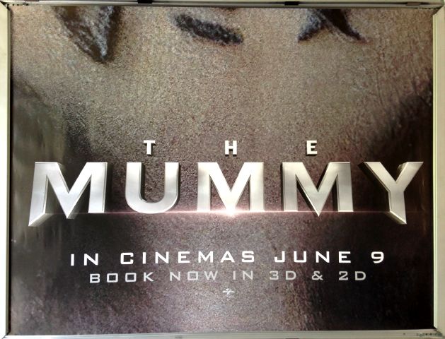 Cinema Poster: MUMMY, THE 2017 (Title Quad) Tom Cruise Sofia Boutella