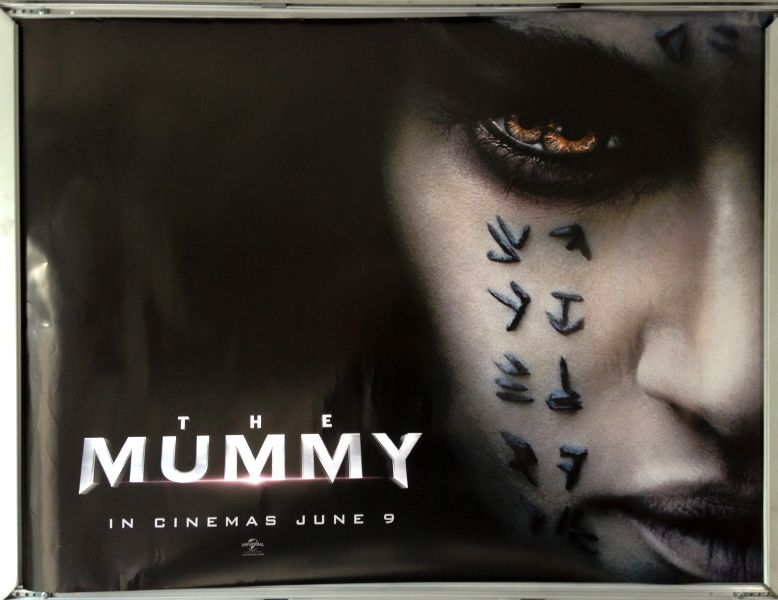 Cinema Poster: MUMMY, THE 2017 (Face Quad) Tom Cruise Sofia Boutella