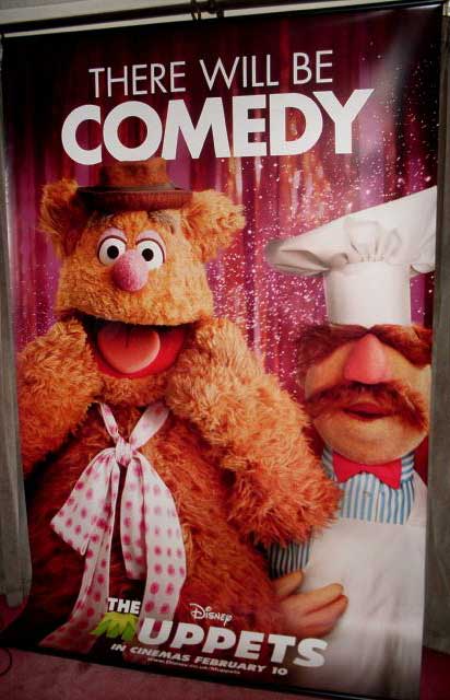 MUPPETS, THE: Fozzie Bear and Swedish Chef Cinema Banner MUPPETS, THE: Fozzie Bear and Swedish Chef Cinema Banner