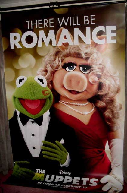 MUPPETS, THE: Kermit the Frog and Miss Piggy Cinema Banner