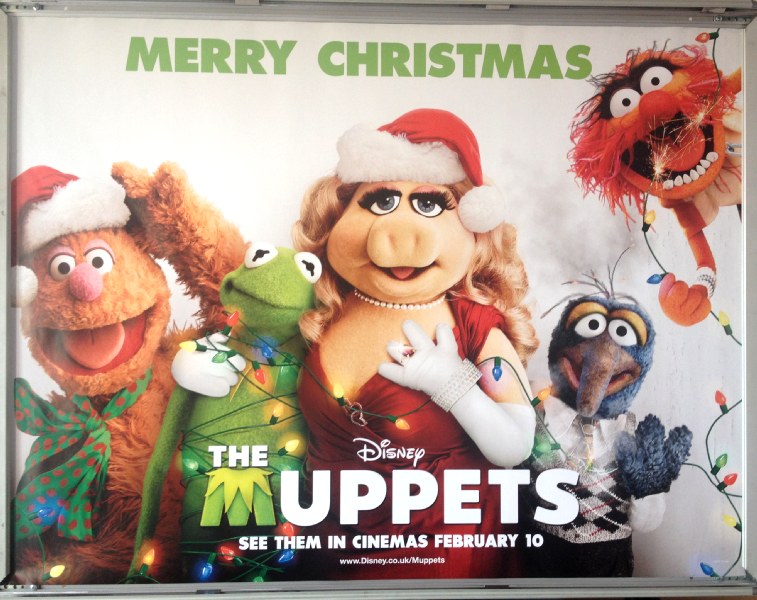 Cinema Poster: MUPPETS, THE 2012 (Christmas Quad) Amy Adams Jason Segel 