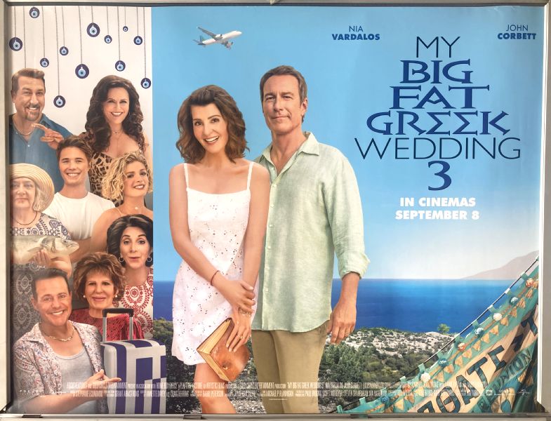 Cinema Poster: MY BIG FAT GREEK WEDDING 3 2023 (Quad) Nia Vardalos