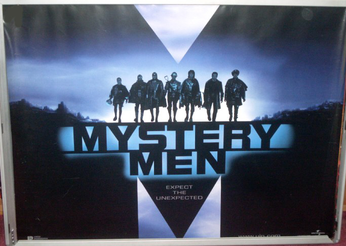 MYSTERY MEN: Advance UK Quad Film Poster