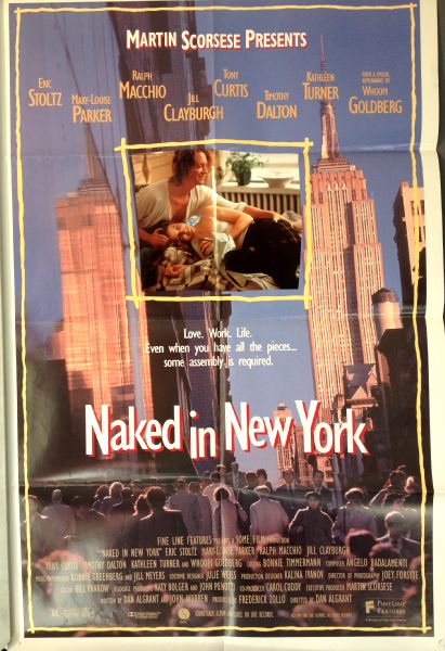 Cinema Poster: NAKED IN NEW YORK 1993 (One Sheet) Eric Stoltz Ralph Macchio