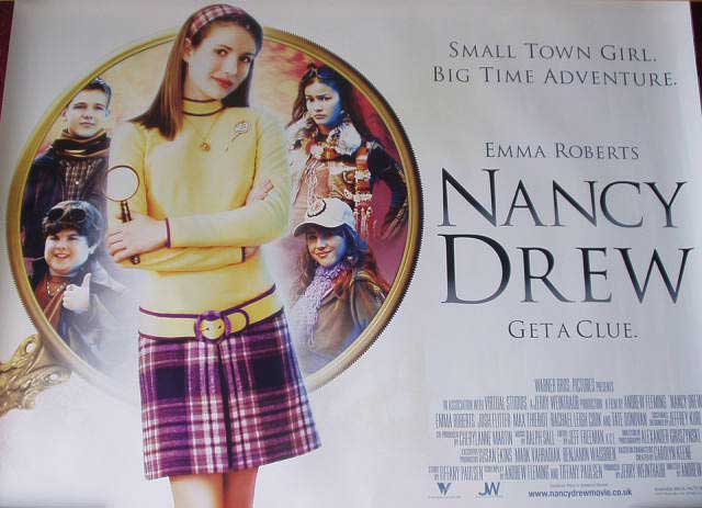 NANCY DREW: Main UK Quad Film Poster
