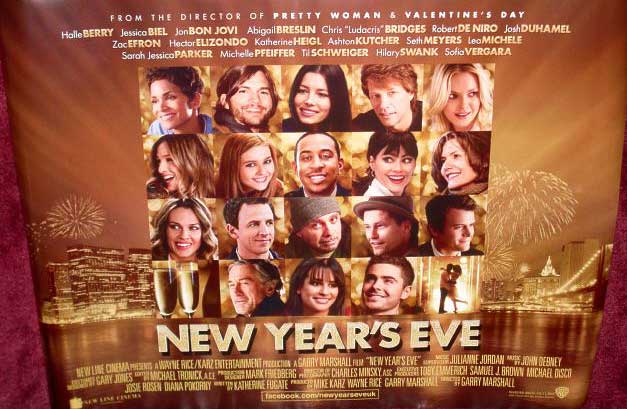 NEW YEAR'S EVE: UK Quad Film Poster