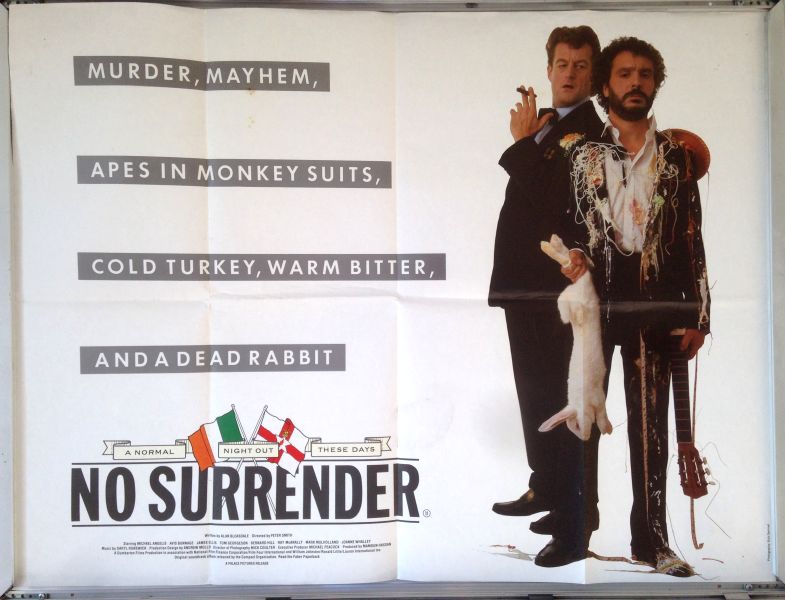 Cinema Poster: NO SURRENDER 1985 (Quad) Ray McAnally Bernard Hill
