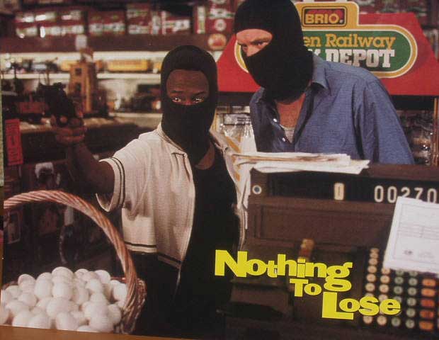 NOTHING TO LOSE: Lobby Card (In Balaclavas)