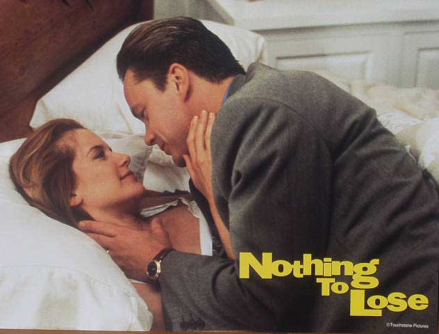 NOTHING TO LOSE: Lobby Card (Tim Robbins On Bed)